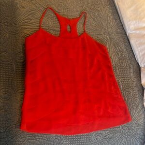 Red Sleeveless Women's Top